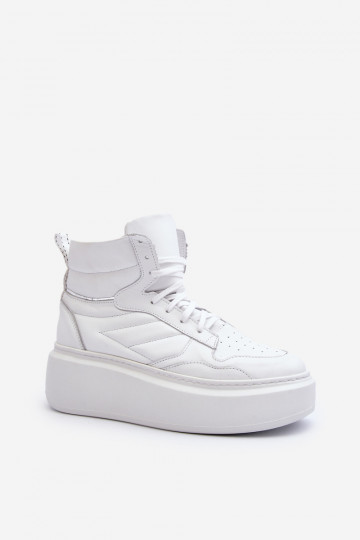 Zazoo 3392/X Feminin Haut Turnschuhe mit einer Plattform Zueiße Farbe