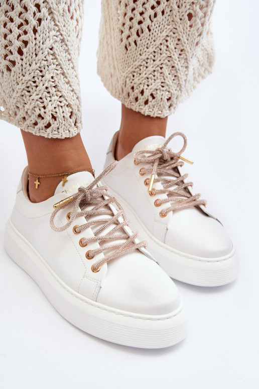 Haut Feminin Turnschuhe CheBello 4362 Zueiße Farbe Haut Feminin Turnschuhe CheBello 4362 Zueiße Farbe