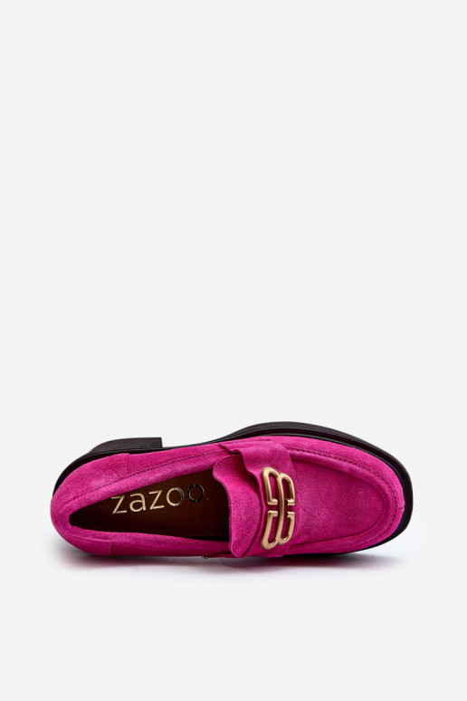 Zazoo 20170 Schuhe aus INildleder Feminin mit Absätzen pinke Farbe Zazoo 20170 Schuhe aus INildleder Feminin mit Absätzen pinke Farbe