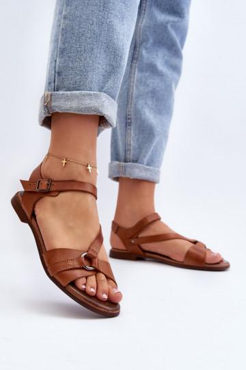 Zazoo 40182 Damensandalen Feminin braune Farbe