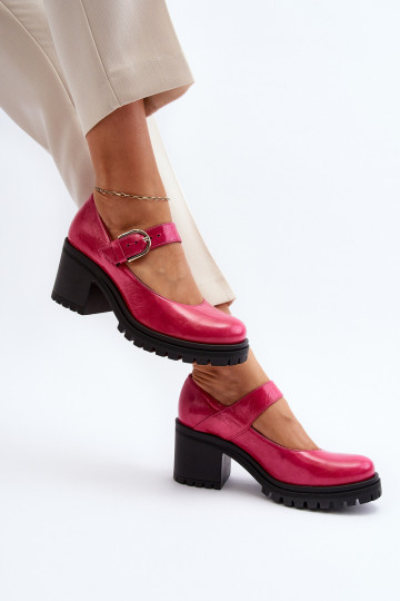 Zazoo 20166 lackierte Leder Schuhe in Rosafarbe 2