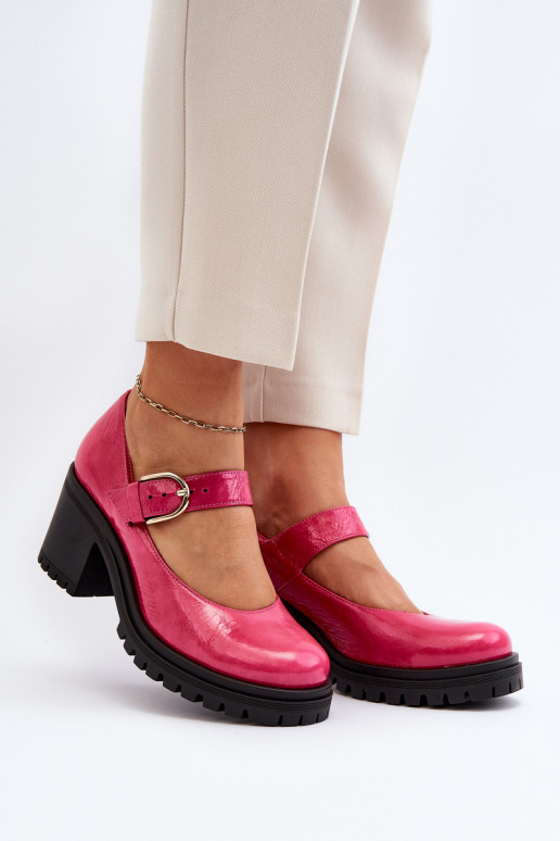 Zazoo 20166 mit Lackeffekt Haut Schuhe pinke Farbe Zazoo 20166 mit Lackeffekt Haut Schuhe pinke Farbe