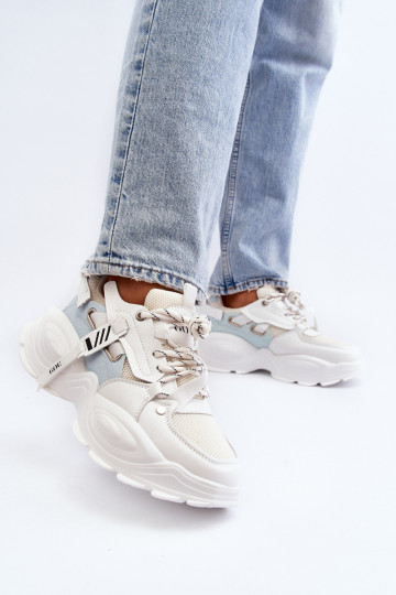 Sneakers Stilvollllschuhe Feminin GOE NN2N4039B Zueiße Farbe