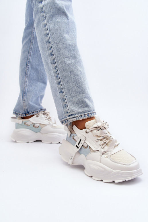 Sneakers Stilvollllschuhe Feminin GOE NN2N4039B Zueiße Farbe