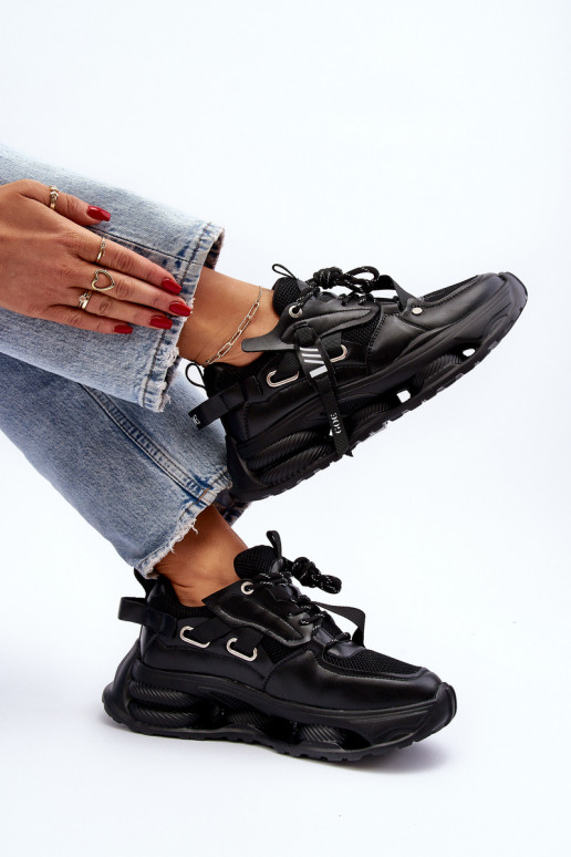 Sneakers Stilvollllschuhe Feminin GOE NN2N4040 schZuarze Farbe Sneakers Stilvollllschuhe Feminin GOE NN2N4040 schZuarze Farbe