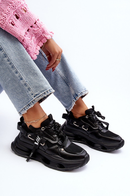 Sneakers Stilvollllschuhe Feminin GOE NN2N4040 schZuarze Farbe Sneakers Stilvollllschuhe Feminin GOE NN2N4040 schZuarze Farbe