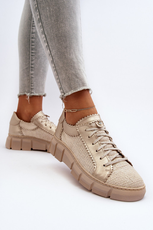 Feminin Haut Schuhe Es mussciejka 05850-22 elfenbeinfarbe Feminin Haut Schuhe Es mussciejka 05850-22 elfenbeinfarbe