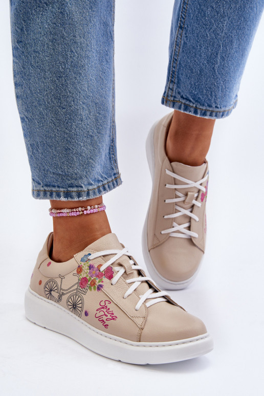 Zazoo 024/TAMARA Feminin Sneakers Stilvollllschuhe Haut Beige Zazoo 024/TAMARA Feminin Sneakers Stilvollllschuhe Haut Beige