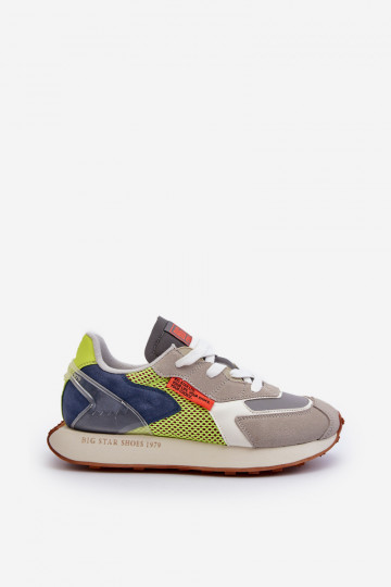 Herren Sportschuhe mit Memory Foam System Big Star NN174344 in Grau 2