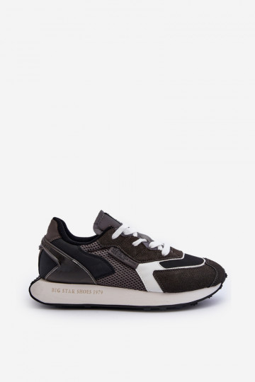 Herren Sportschuhe mit Memory Foam System Big Star NN174347 in Schwarz 2
