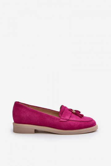 Zazoo 3420 INildledermokassins Feminin mit breiten Absätzen Fuskja 2