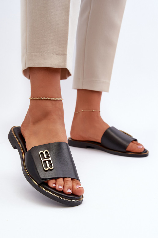 Zazoo 40384 Eleganter Stil Lederhausschuhe Feminin schZuarze Farbe Zazoo 40384 Eleganter Stil Lederhausschuhe Feminin schZuarze Farbe