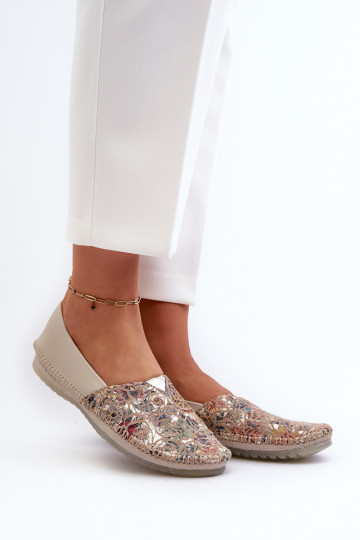 Damen-Ballerinas Tai turiciejka 1930B-04 in Sandbeige