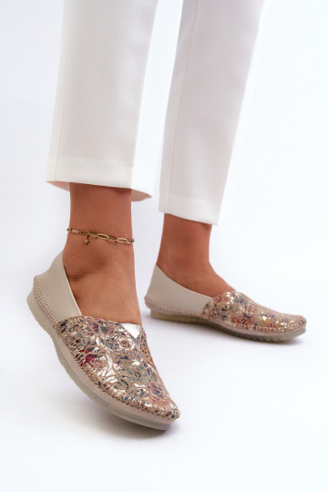 Feminin Ballerinas Es mussciejka 1930B-04 Beige 2
