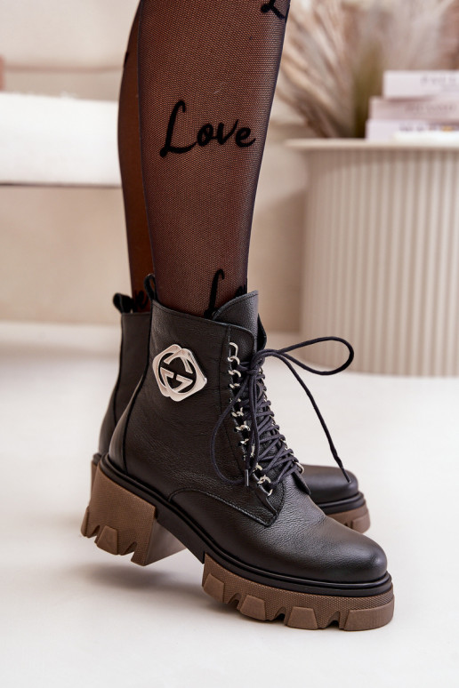 Zazoo 60376 Haut sich Zuarm laufen Stiefel mit Reißverschlüssen schZuarze Farbe