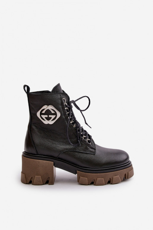 Zazoo 60376 Haut sich Zuarm laufen Stiefel mit Reißverschlüssen schZuarze Farbe