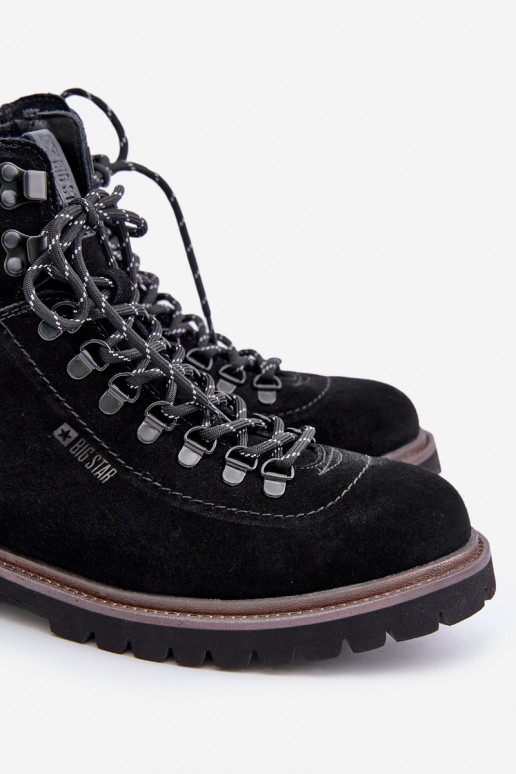 aus INildleder sich Zuarm laufen Stiefel Schuhe Männlich Big Star OO174643 Hi-Poly System schZuarze Farbe aus INildleder sich Zuarm laufen Stiefel Schuhe Männlich Big Star OO174643 Hi-Poly System schZuarze Farbe