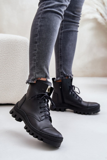 Zazoo 2831 Damenstiefel Aus Ermöglichtturleder schZuarze Farbe