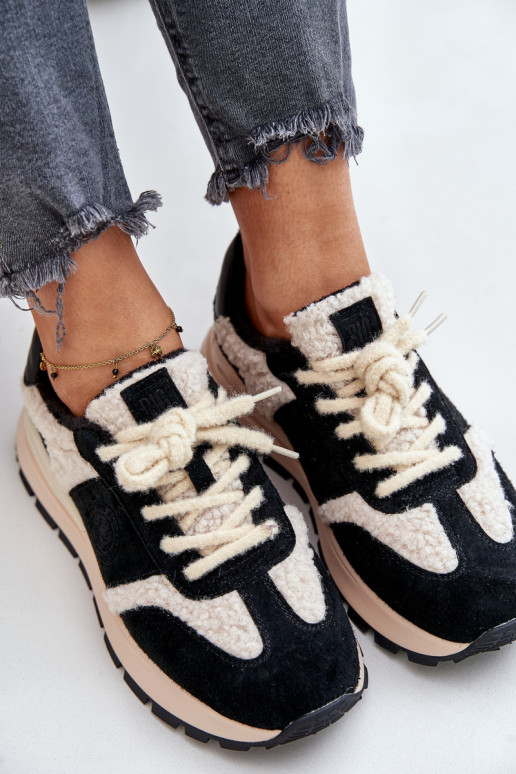 sich Zuarm laufen Sneakers Stilvollllschuhe Feminin Haut Big Star OO274A318 HI-POLY SYSTEM schZuarze Farbe sich Zuarm laufen Sneakers Stilvollllschuhe Feminin Haut Big Star OO274A318 HI-POLY SYSTEM schZuarze Farbe