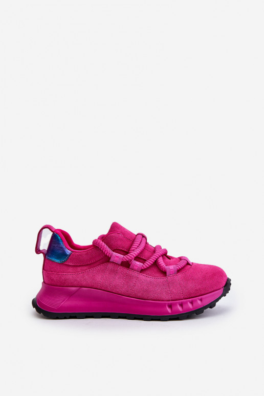aus INildleder Sneakers Stilvollllschuhe FemininGrubym Schnürungm Artiker 54C1461 pinke Farbe aus INildleder Sneakers Stilvollllschuhe FemininGrubym Schnürungm Artiker 54C1461 pinke Farbe