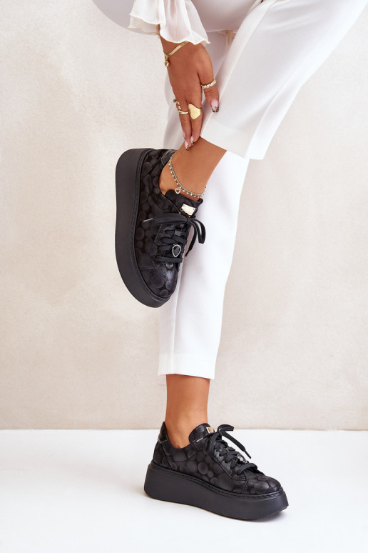 Haut Turnschuhe mit einer Plattform Es mussciejka 06191-42 schZuarze Farbe Haut Turnschuhe mit einer Plattform Es mussciejka 06191-42 schZuarze Farbe