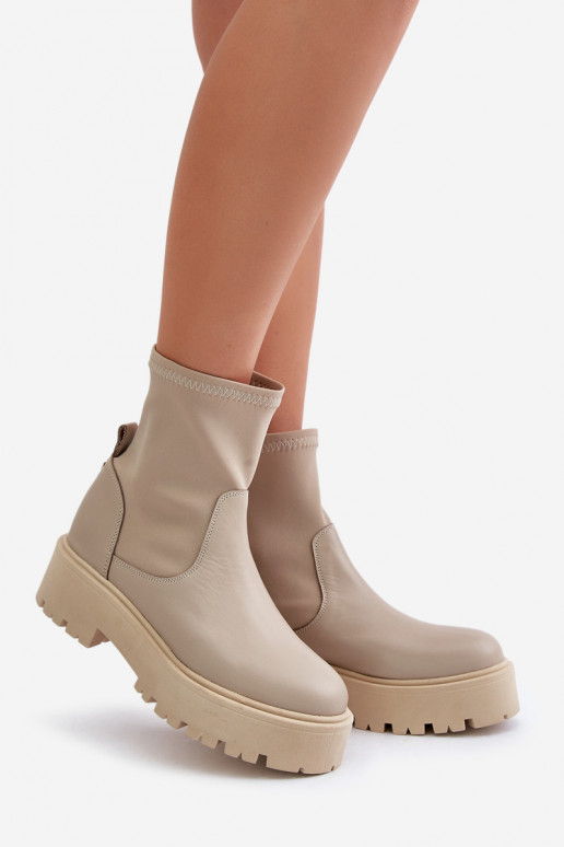 Zazoo 2947 Ein überzeugendes Stilvollll Damenstiefel Aus Ermöglichtturleder Beige Zazoo 2947 Ein überzeugendes Stilvollll Damenstiefel Aus Ermöglichtturleder Beige