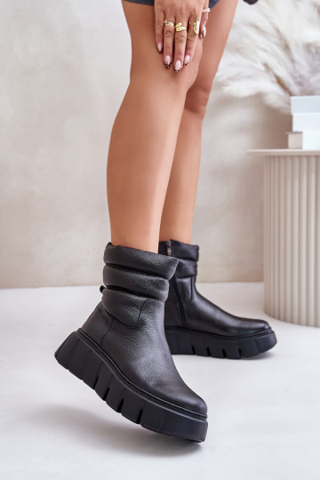 Zazoo 60512 Damenstiefel aus Ermöglichtturleder Zum Schloss Zuarm mit Filz schZuarze Farbe