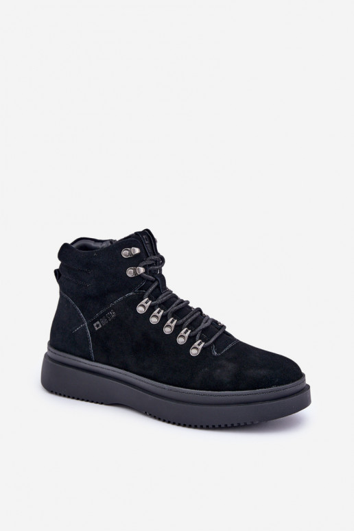 aus INildleder Schuhe Männlich sich Zuarm laufen Big Star OO174187 schZuarze Farbe aus INildleder Schuhe Männlich sich Zuarm laufen Big Star OO174187 schZuarze Farbe