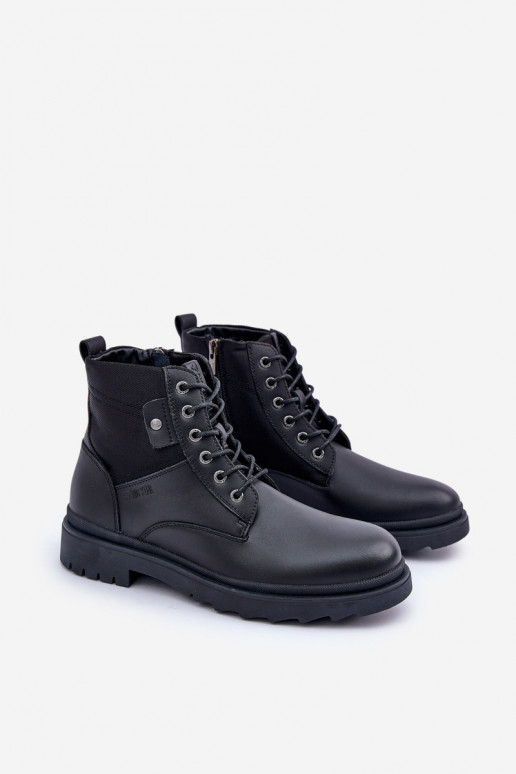 Haut sich Zuarm laufen Schuhe Stiefel Männlich Big Star OO174166 schZuarze Farbe Haut sich Zuarm laufen Schuhe Stiefel Männlich Big Star OO174166 schZuarze Farbe