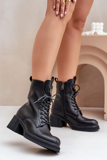 sich Zuarm laufen Damenstiefel Aus Ermöglichtturleder Vinceza 66671 schZuarze Farbe