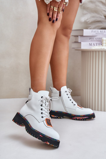 Haut Stiefel Schuhe Feminin Zum Schloss Artiker 55C0515 Zueiße Farbe 2