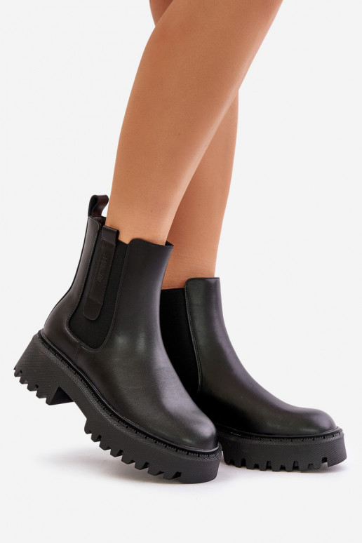 Haut sich Zuarm laufen stylische Stiefel Feminin Big Star OO274A386 schZuarze Farbe Haut sich Zuarm laufen stylische Stiefel Feminin Big Star OO274A386 schZuarze Farbe