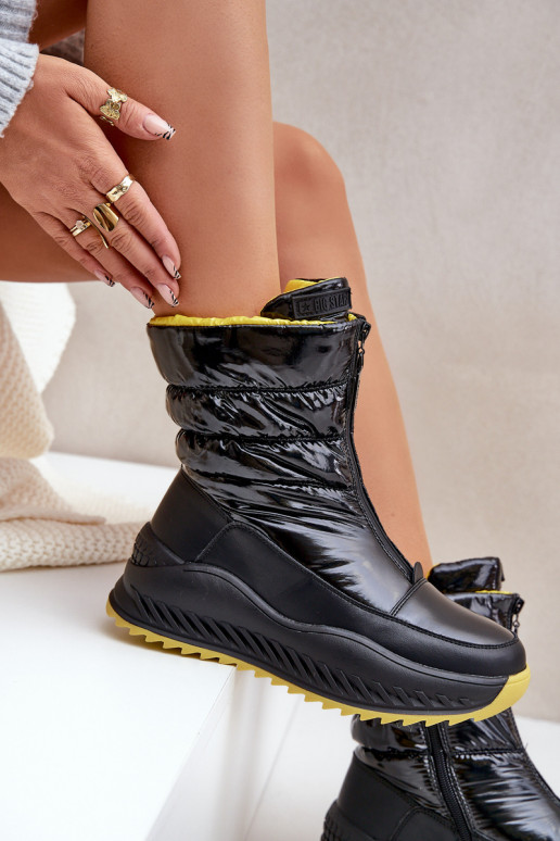 Schneestiefel Feminin Big Star OO274A395 schZuarze Farbe