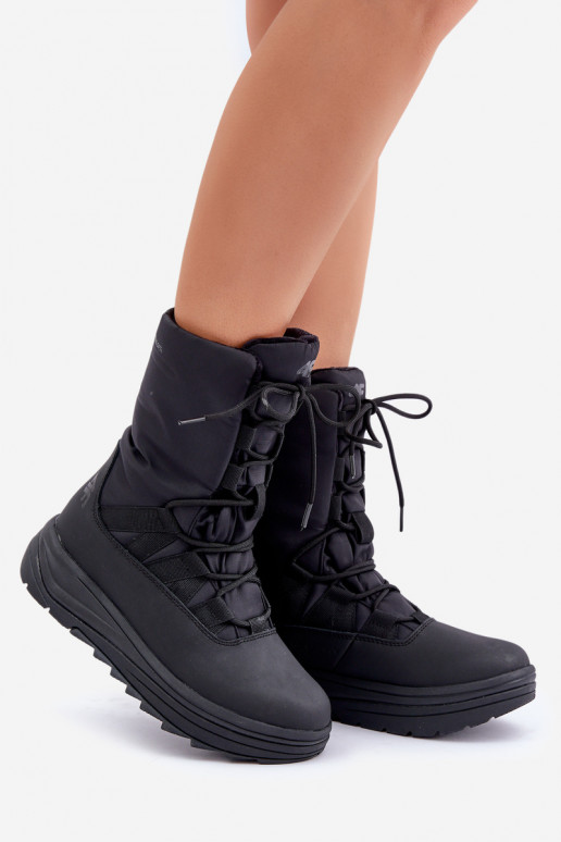 Feminin Schneestiefel INUAOciepliną Primaloft 4F 4FRAIN24FSBSF012 schZuarze Farbe