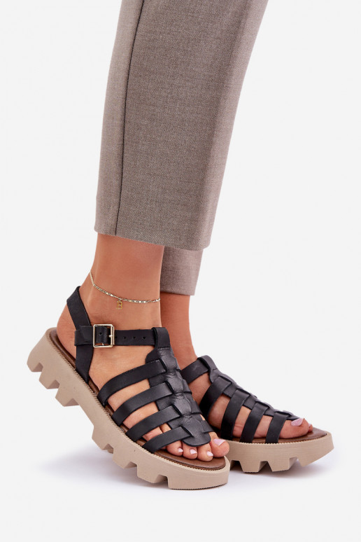 Damensandalen Feminin Zazoo 3695 schZuarze Farbe Damensandalen Feminin Zazoo 3695 schZuarze Farbe