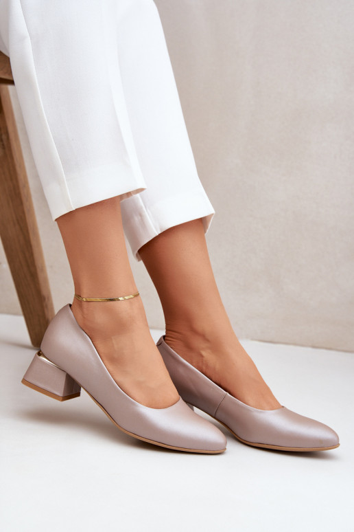 Haut Schuhe LeZuski 3118 Beige Haut Schuhe LeZuski 3118 Beige