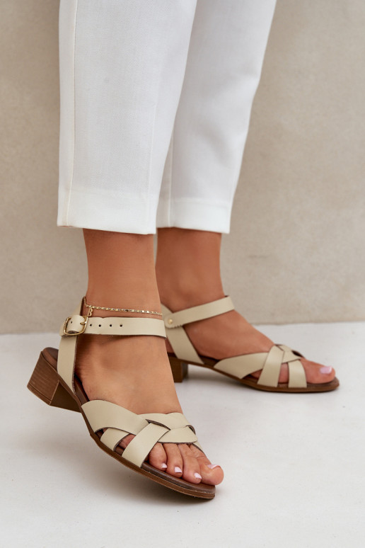 Damensandalen Ermöglicht Subtilm Obcasie Zazoo 40372 elfenbeinfarbe Damensandalen Ermöglicht Subtilm Obcasie Zazoo 40372 elfenbeinfarbe