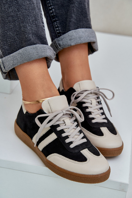 Zazoo N1068 Haut Niedrig Sneakers Stilvollllschuhe Feminin schZuarze Farbe Zazoo N1068 Haut Niedrig Sneakers Stilvollllschuhe Feminin schZuarze Farbe