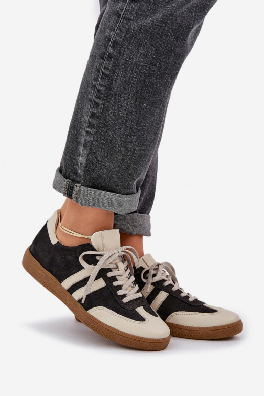 Zazoo N1068 Haut Niedrig Sneakers Stilvollllschuhe Feminin schZuarze Farbe Zazoo N1068 Haut Niedrig Sneakers Stilvollllschuhe Feminin schZuarze Farbe