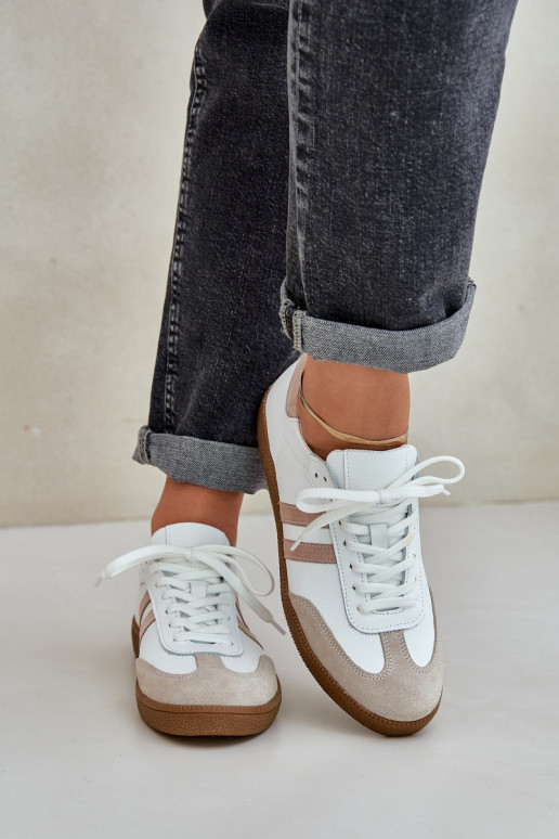 Zazoo N1068 Haut Niedrig Sneakers Stilvollllschuhe Feminin Beige Zazoo N1068 Haut Niedrig Sneakers Stilvollllschuhe Feminin Beige