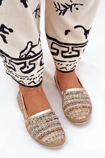 Eleganter Stil Espadrilles aus Leder Mit Zopf Zazoo 10178 Verschiedene Farben