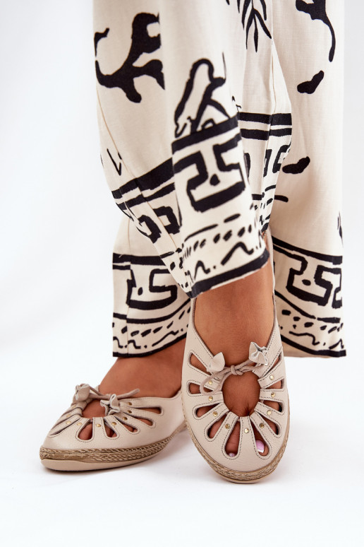 gleichschenklig BallerinasErmöglichtturalnej Skóry Zazoo 10179 Beige gleichschenklig BallerinasErmöglichtturalnej Skóry Zazoo 10179 Beige