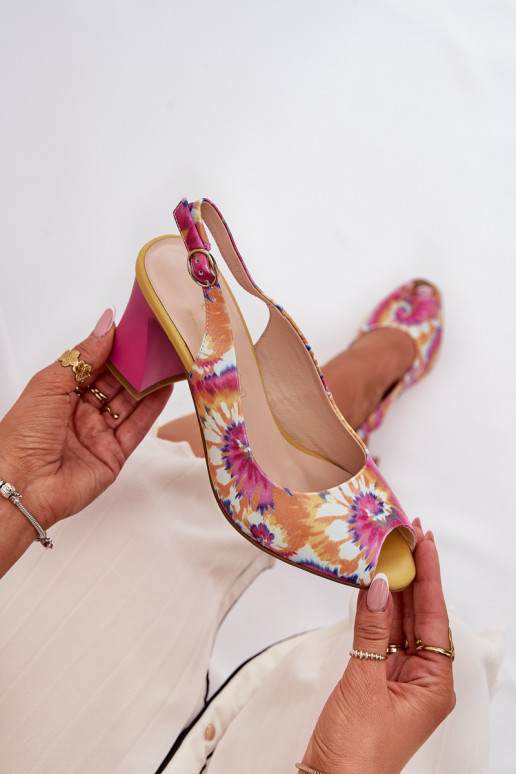 Haut Gemustert Damen-Sandalen mit hohen Absätzen D&A CR51-006 Verschiedene Farben Haut Gemustert Damen-Sandalen mit hohen Absätzen D&A CR51-006 Verschiedene Farben