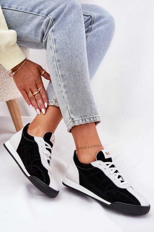 Haut Turnschuhe Feminin Laura Messi 2935 schZuarze Farbe Haut Turnschuhe Feminin Laura Messi 2935 schZuarze Farbe