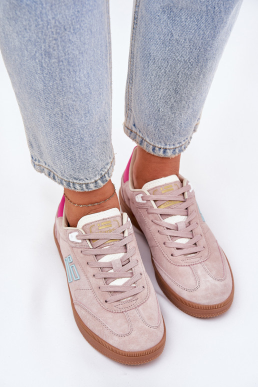 aus INildleder Turnschuhe Sneakers Stilvollllschuhe Feminin D.Franklin DFSH387005 pinke Farbe aus INildleder Turnschuhe Sneakers Stilvollllschuhe Feminin D.Franklin DFSH387005 pinke Farbe