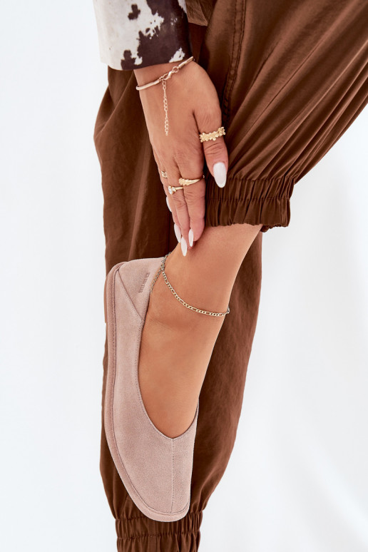 Ballerinas aus INildleder Feminin Big Star RR274081 pinke Farbe Ballerinas aus INildleder Feminin Big Star RR274081 pinke Farbe