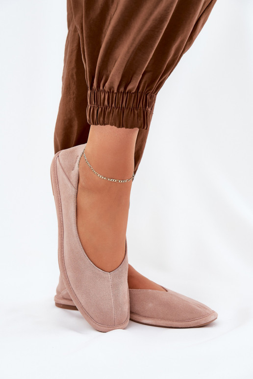 Ballerinas aus INildleder Feminin Big Star RR274081 pinke Farbe Ballerinas aus INildleder Feminin Big Star RR274081 pinke Farbe