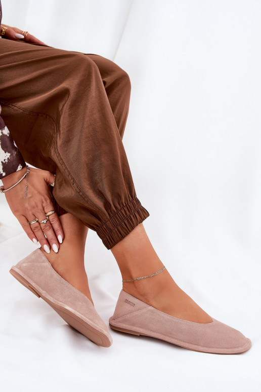 Ballerinas aus INildleder Feminin Big Star RR274081 pinke Farbe Ballerinas aus INildleder Feminin Big Star RR274081 pinke Farbe