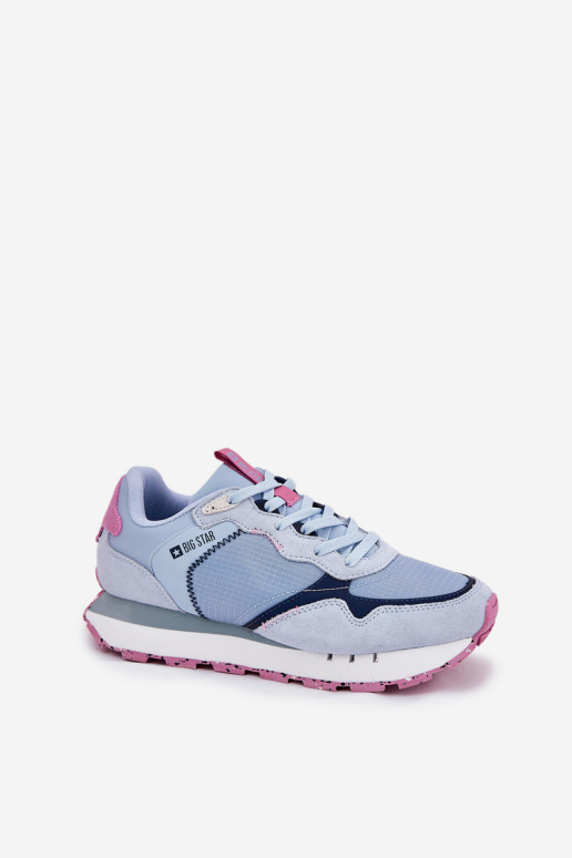 aus INildleder  Turnschuhe Feminin Big Star RR274236 HI-POLY SYSTEM blaue Farbe aus INildleder  Turnschuhe Feminin Big Star RR274236 HI-POLY SYSTEM blaue Farbe