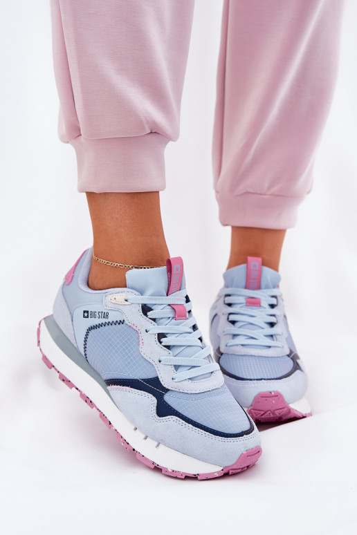 aus INildleder  Turnschuhe Feminin Big Star RR274236 HI-POLY SYSTEM blaue Farbe aus INildleder  Turnschuhe Feminin Big Star RR274236 HI-POLY SYSTEM blaue Farbe